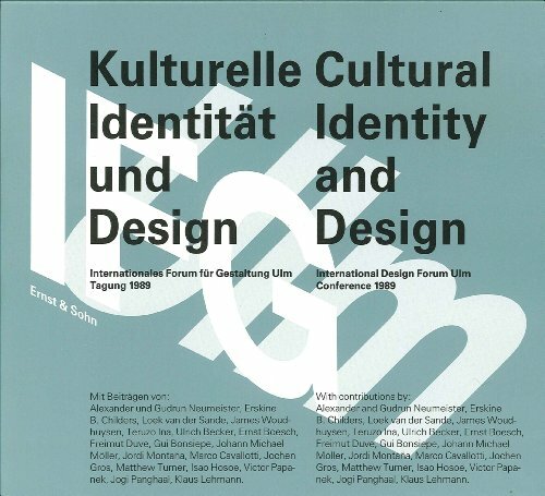 IFG-Jahrbuch 1989 /IFG-Project 1989: Kulturelle Identität und Design /Cultura Identity and Design IFG-Jahrbuch 1989 /IFG-Project 1989: Kulturelle Identität und Design /Cultura Identity and Design