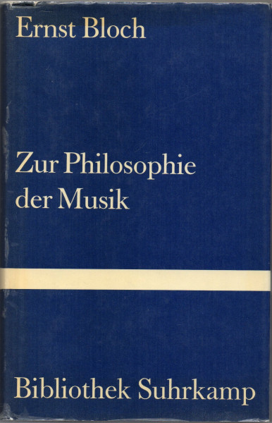 Zur Philosophie der Musik.