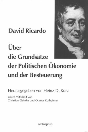 Über die Grundsätze der Politischen Ökonomie und der Besteuerung