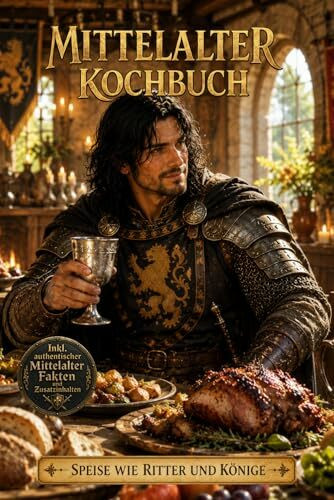Mittelalter Kochbuch - Speise wie Ritter und Könige: Ritterküche und historische Spezialitäten entdecken – traditionelle Mittelalter-Rezepte mit Brot, ... Ein besonderes Geschenk für Mittelalter-Fans