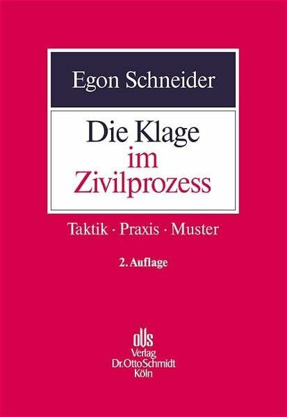 Die Klage im Zivilprozess