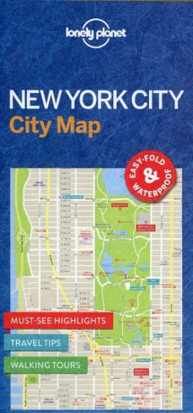 Lonely Planet New York City Map