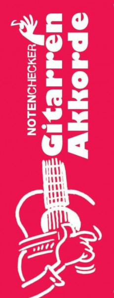 Notenchecker Gitarren-Akkorde | Taschenreferenz für Gitarrenakkorde | 70 doppelseitige Blätter mit offenen, Barré-, Dur-, Moll-, Sept-, Sus4- und Power-Akkorden | für Anfänger bis Fortgeschrittene