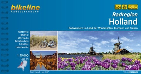 Bikeline Radtourenbuch Holland Radatlas