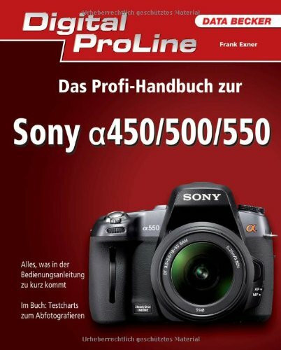 Digital ProLine: Das Profi-Handbuch zur Sony a450/500/550