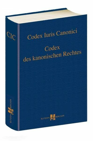 Butzon & Bercker Codex Iuris Canonici, Codex Des Kanonischen Rechtes Lateinisch-deutsche Ausgabe Mit Sachverzei...