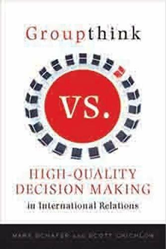 Groupthink Versus High-Quality Decision Making in International Relations
