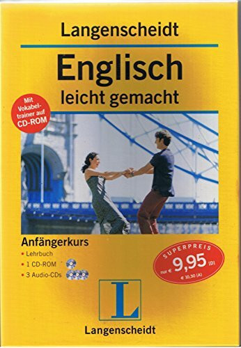Langenscheidt Englisch leicht gemacht - Set: Buch, 3 Audio-CDs und 1 CD-ROM: Anfängerkurs