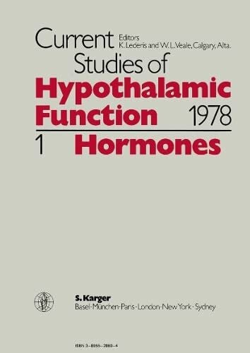 Current Studies of Hypothalamic Function 1978 / Hormones