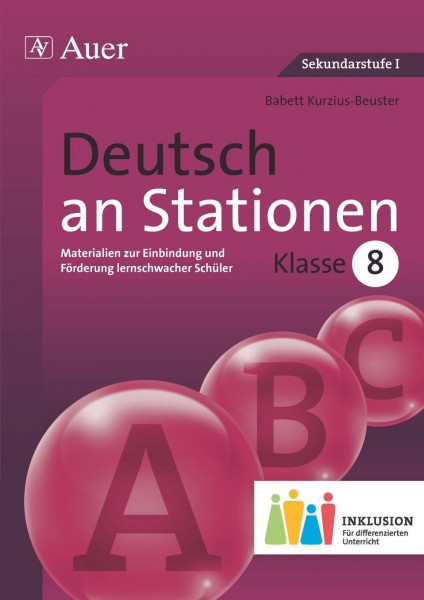 Deutsch an Stationen 8 Inklusion