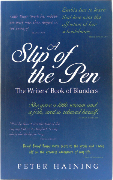 SLIP OF THE PEN