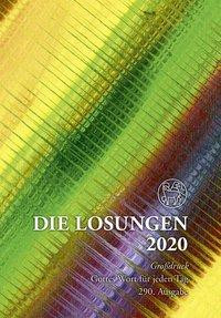 Die Losungen 2020 für Deutschland - Geschenkausgabe, Großdruck