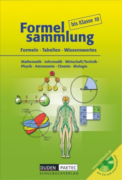 Formelsammlung bis Klasse 10 mit CD-ROM