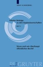 Wozu und wie überhaupt noch öffentliches Recht