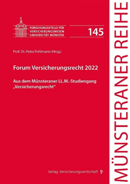 Forum Versicherungsrecht 2022