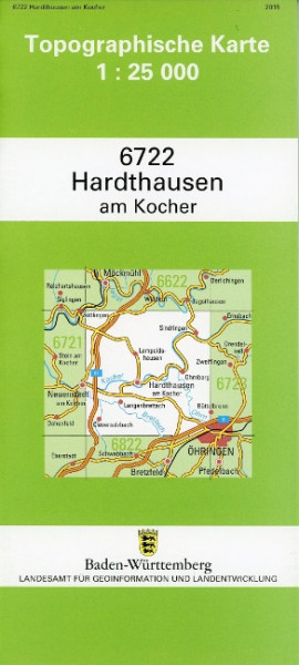 Hardthausen am Kocher 1 : 25 000