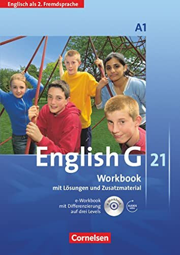 English G 21 - Ausgabe A - 2. Fremdsprache / Band 1: 1. Lernjahr - Workbook mit Audio-Materialien: Mit Kontrollbogen und Arbeitsblättern On Track: ... Kontrollbogen und Arbeitsblättern On Track