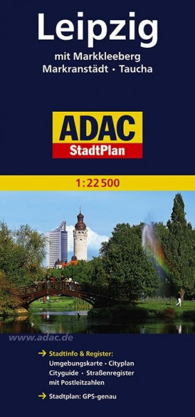 ADAC StadtPlan Leipzig mit Markkleeberg, Markranstädt, Taucha 1:22 500: Mit Markkleeberg, Markranstädt, Taucha. Stadtinfo & Register: Umgebungskarte, ... Stadtplan: GPS-genau (ADAC Stadtpläne)