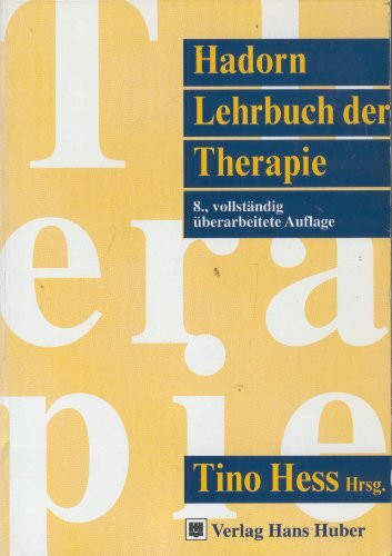 Hadorn - Lehrbuch der Therapie