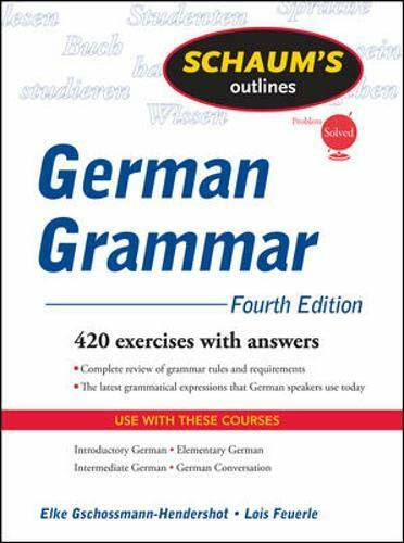 Schaum's Outline of German Grammar