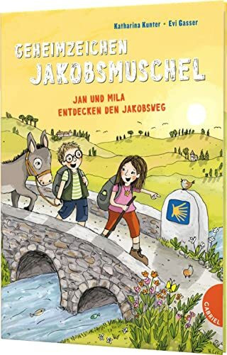 Geheimzeichen Jakobsmuschel: Jan und Mila entdecken den Jakobsweg | Spannendes Kinder-Sachbuch über den berühmtesten Pilgerweg der Welt, für Kinder ab 7 Jahren