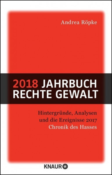 2018 Jahrbuch rechte Gewalt