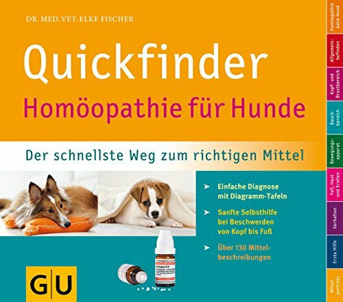 Quickfinder Homöopathie für Hunde: Der schnellste Weg zum richtigen Mittel. Einfache Diagnose mit Diagramm-Tafeln. (Hunde & Katzen)