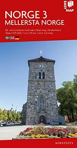 Norge 3 Mellersta Norge 1:275 000