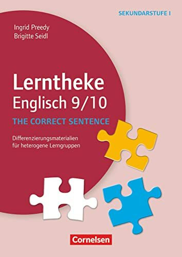 Lerntheke - Englisch: The correct sentence: 9/10 (3. Auflage) - Differenzierungsmaterialien für heterogene Lerngruppen - Kopiervorlagen