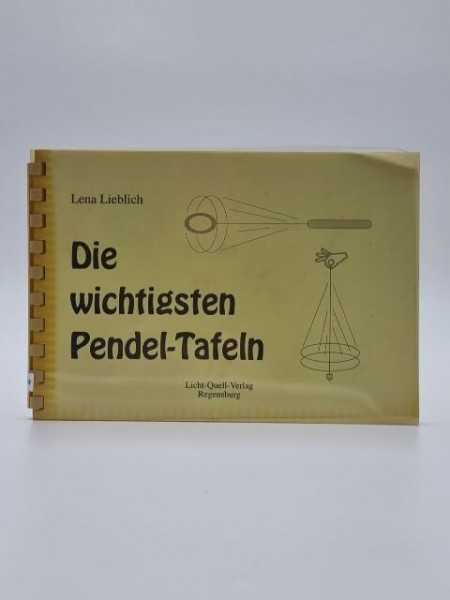 Die wichtigsten Pendeltafeln