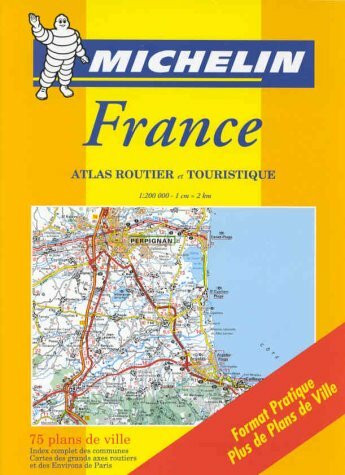 Michelin 2002 France Tourist and Motoring Atlas