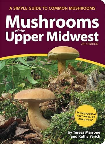Adventure Publications Mushrooms Of The Upper Midwest, A Simple Guide To Common Mushrooms (Mushroom Guides)