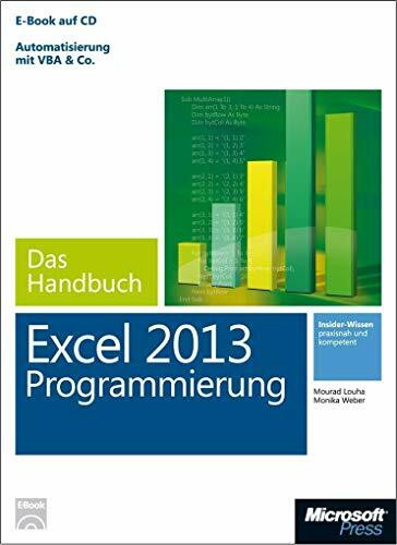 Microsoft Excel Programmierung - Das Handbuch (Buch + E-Book). Automatisierung mit VBA & Co - Für Excel 2007 - 2013.: Automatisierung mit VBA & Co. ... - praxisnah und kompetent. Buch + E-Book