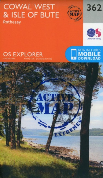 Cowal West and Isle of Bute 1 : 25 000