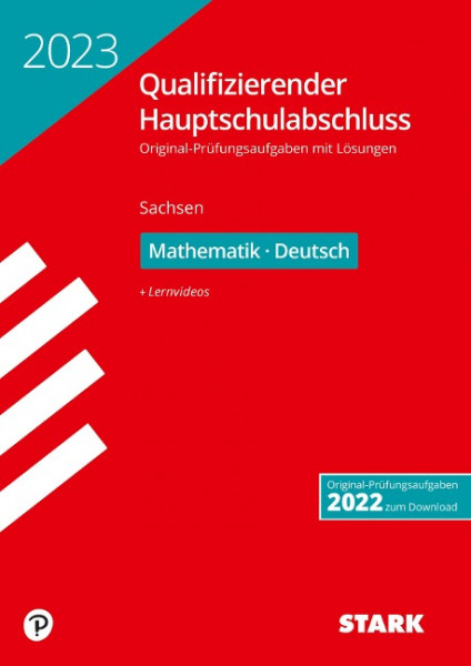 STARK Qualifizierender Hauptschulabschluss 2023 - Mathematik, Deutsch - Sachsen