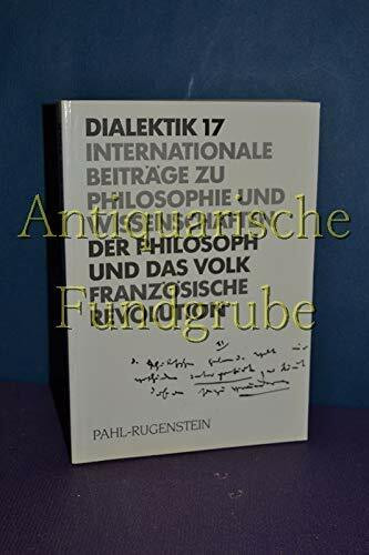 Der Philosoph und das Volk. 200 Jahre Französische Revolution, Bd 17