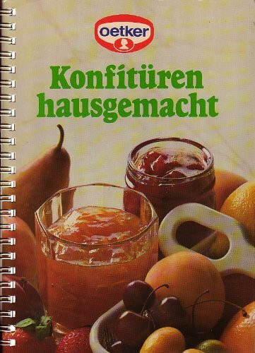 Konfitüren hausgemacht