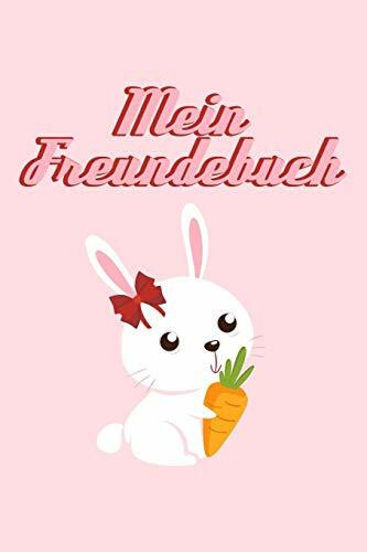 MEIN FREUNDEBUCH: Süßes Freundschaftsbuch für Mädchen | 110 Seiten zum Ausfüllen | Format 6x9 Zoll, DIN A5 | Soft Cover matt |