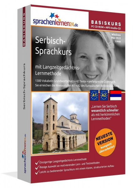 Sprachenlernen24.de Serbisch-Basis-Sprachkurs. CD-ROM