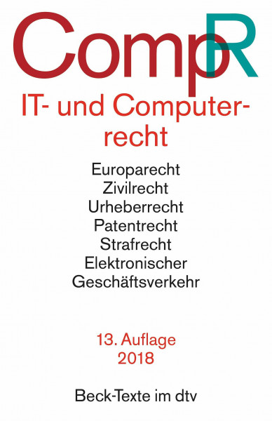 Computerrecht. Textausgabe mit Sachregister