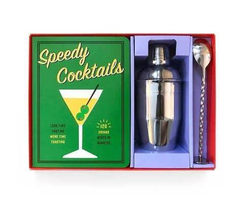 Speedy Cocktail Kit: 120 Drinks Mixed in Minutes (Including a Jigger, Muddler, and Mixer)