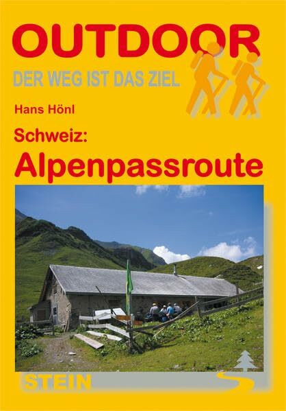 Stein, Conrad, Verlag Schweiz, Alpenpassroute (OutdoorHandbuch)