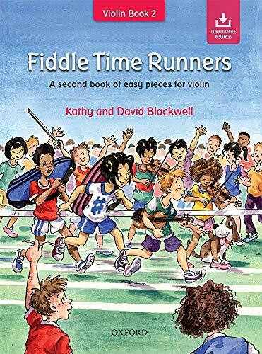 Fiddle Time Runners: A Second Book of Easy Pieces for Violin. Mit Audio-Download