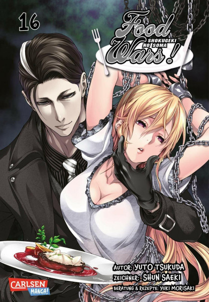 Food Wars - Shokugeki No Soma 16: Heiße Koch-Action im Internat – Mit Rezepten zum Nachkochen
