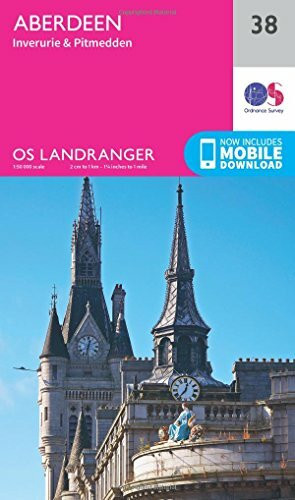 Aberdeen, Inverurie & Pitmedden (OS Landranger Map, Band 38)