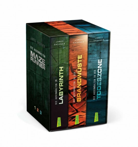 Maze Runner – Die Auserwählten. Band 1-3 im Schuber: Schuber mit Bonusmaterial (Die Auserwählten – Maze Runner)