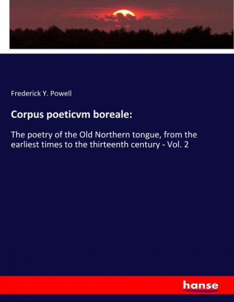 Corpus poeticvm boreale:
