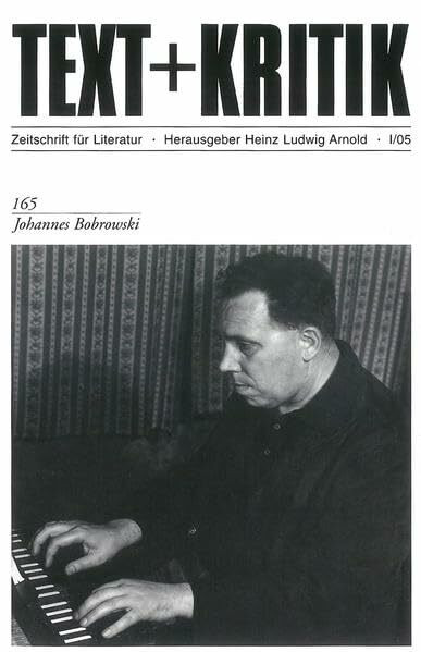 Johannes Bobrowski (TEXT+KRITIK 165)