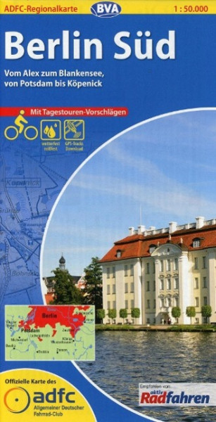 ADFC-Regionalkarte Berlin Süd 1 : 50 000
