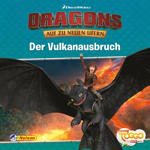 Maxi-Mini 25: Dragons - Der Vulkanausbruch: Auf zu neuen Ufern (Nelson Maxi-Mini)